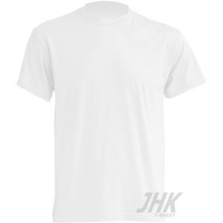 JHK muška majica kratkih rukava bijela