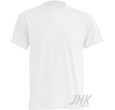 JHK muška majica kratkih rukava bijela