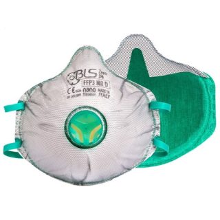 BLS zaštitna maska FFP3 ZERO s ventilom