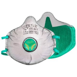BLS zaštitna maska FFP3 ZERO s ventilom sa aktivnim ugljenom