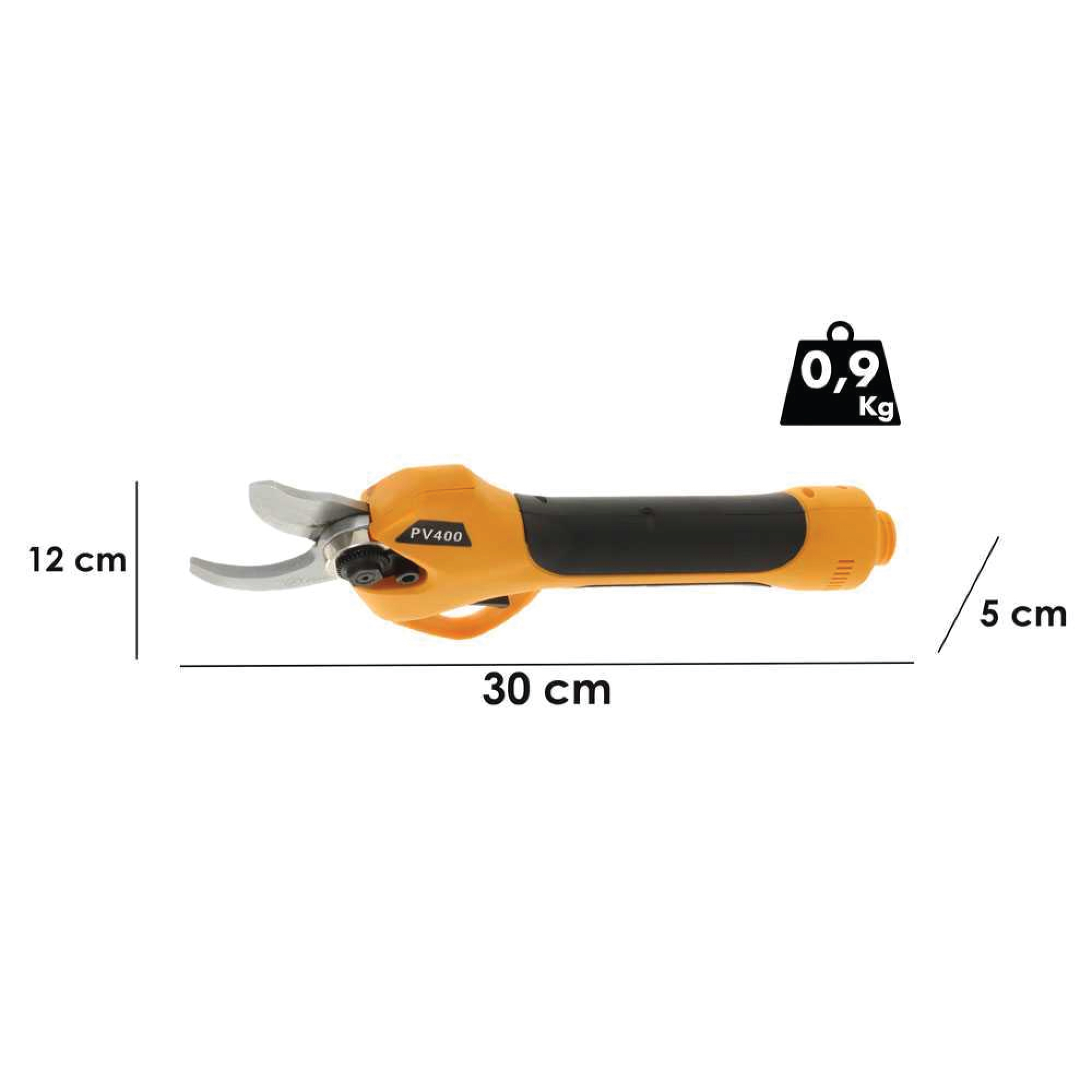 VOLPI aku škare za grane Predator PV400 44V 4,4Ah - Slika 3