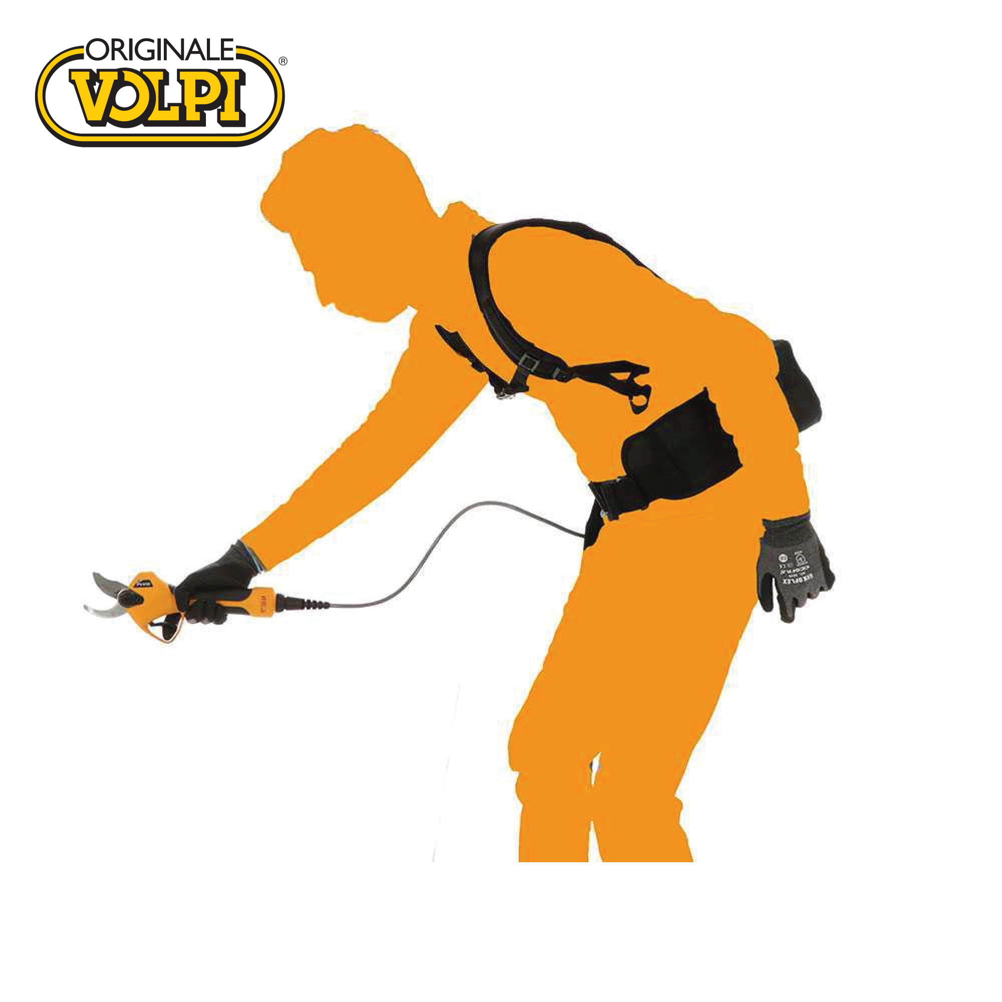 VOLPI aku škare za grane Predator PV400 44V 4,4Ah - Slika 9