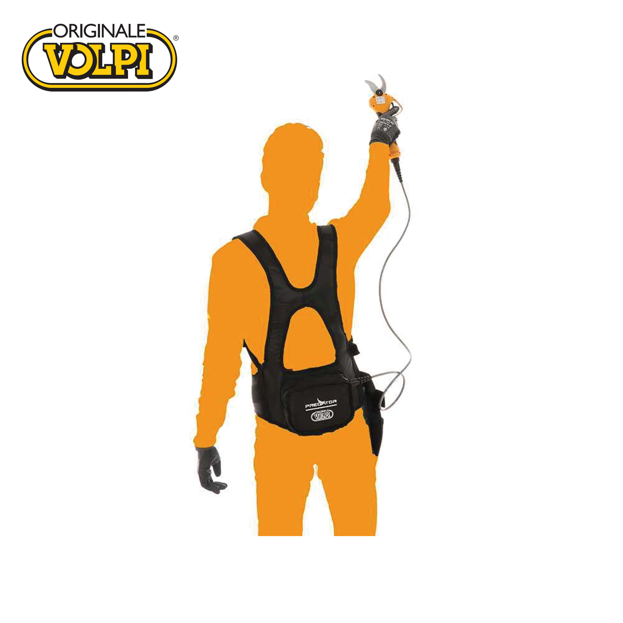 VOLPI aku škare za grane Predator PV400 44V 4,4Ah - Slika 10
