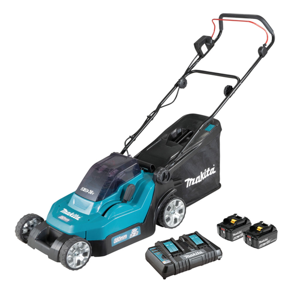 MAKITA aku kosilica za travu DLM382PM2 2xAku 18+18V 4,0Ah