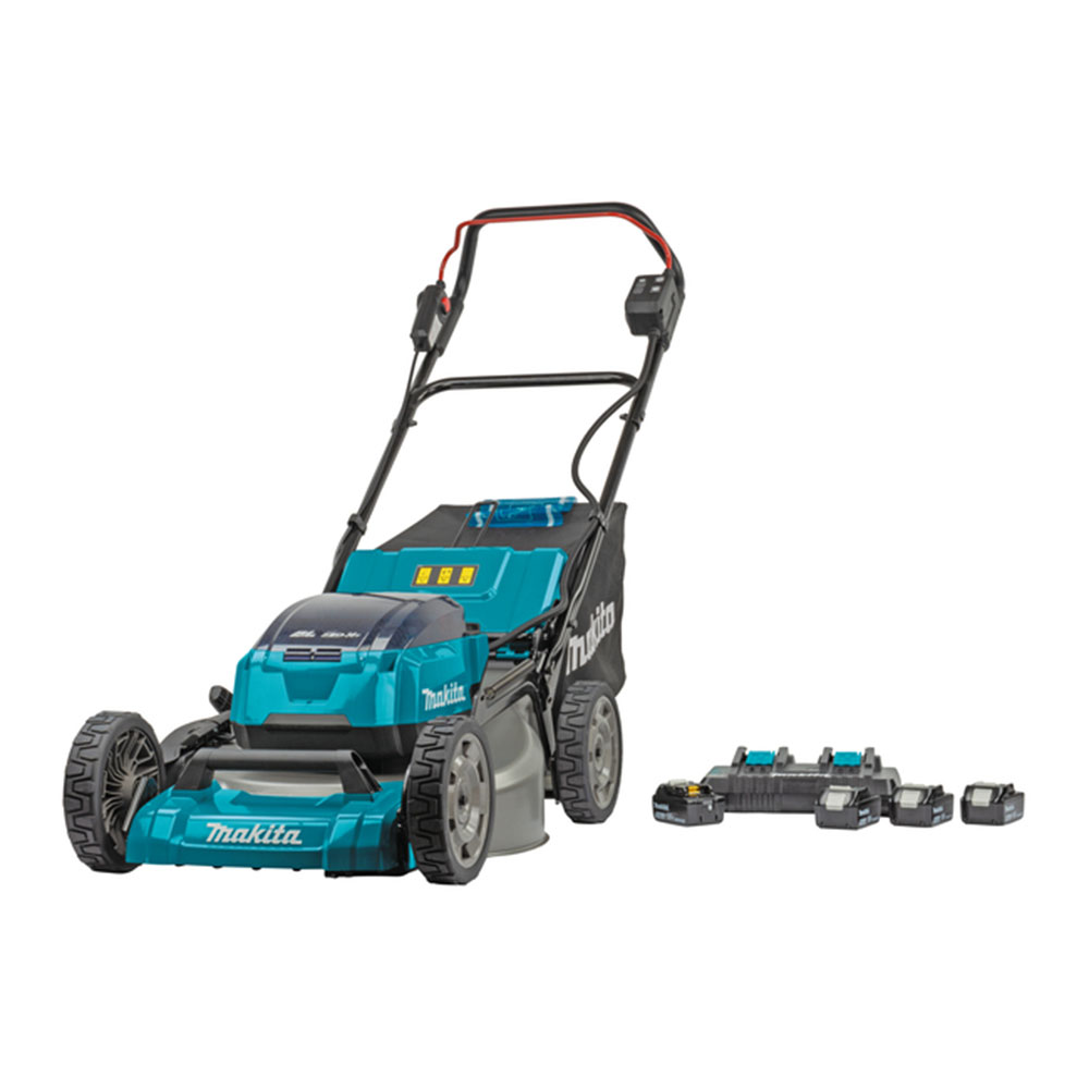 MAKITA aku kosilica za travu DLM530PT4 4xAku 18+18V 5,0Ah