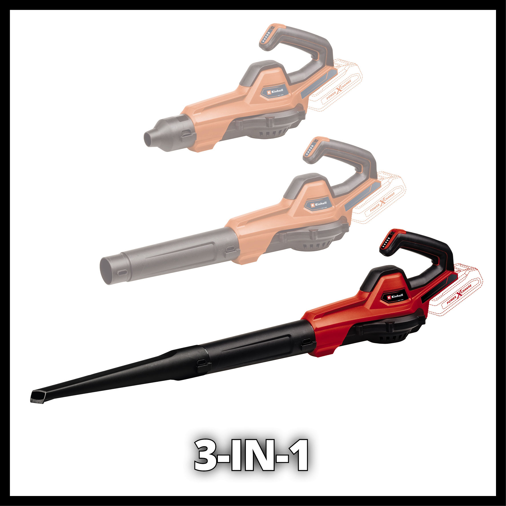 EINHELL aku puhač za lišće GE-UB 18/250 Li E PXC 18V bez baterije - Slika 2