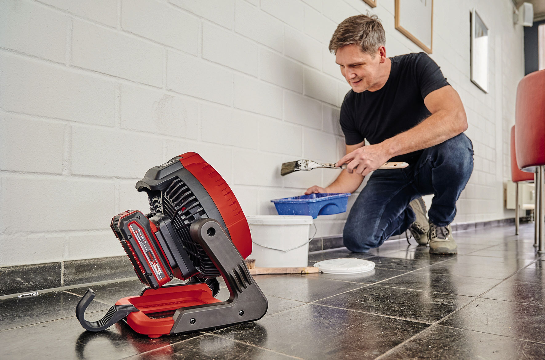 EINHELL aku ventilator GE-CF 18/2200 Li PXC 18V bez baterije - Slika 7