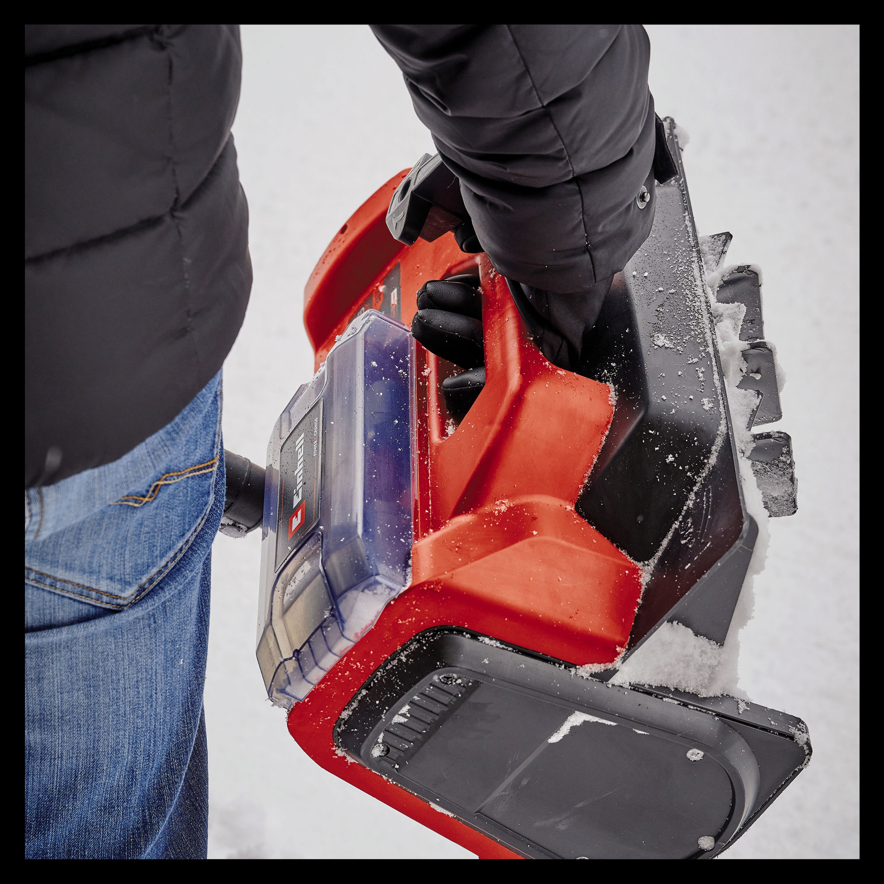 EINHELL aku freza za snijeg GE-ST 36/40 Li E PXC 18+18V bez baterije - Slika 7