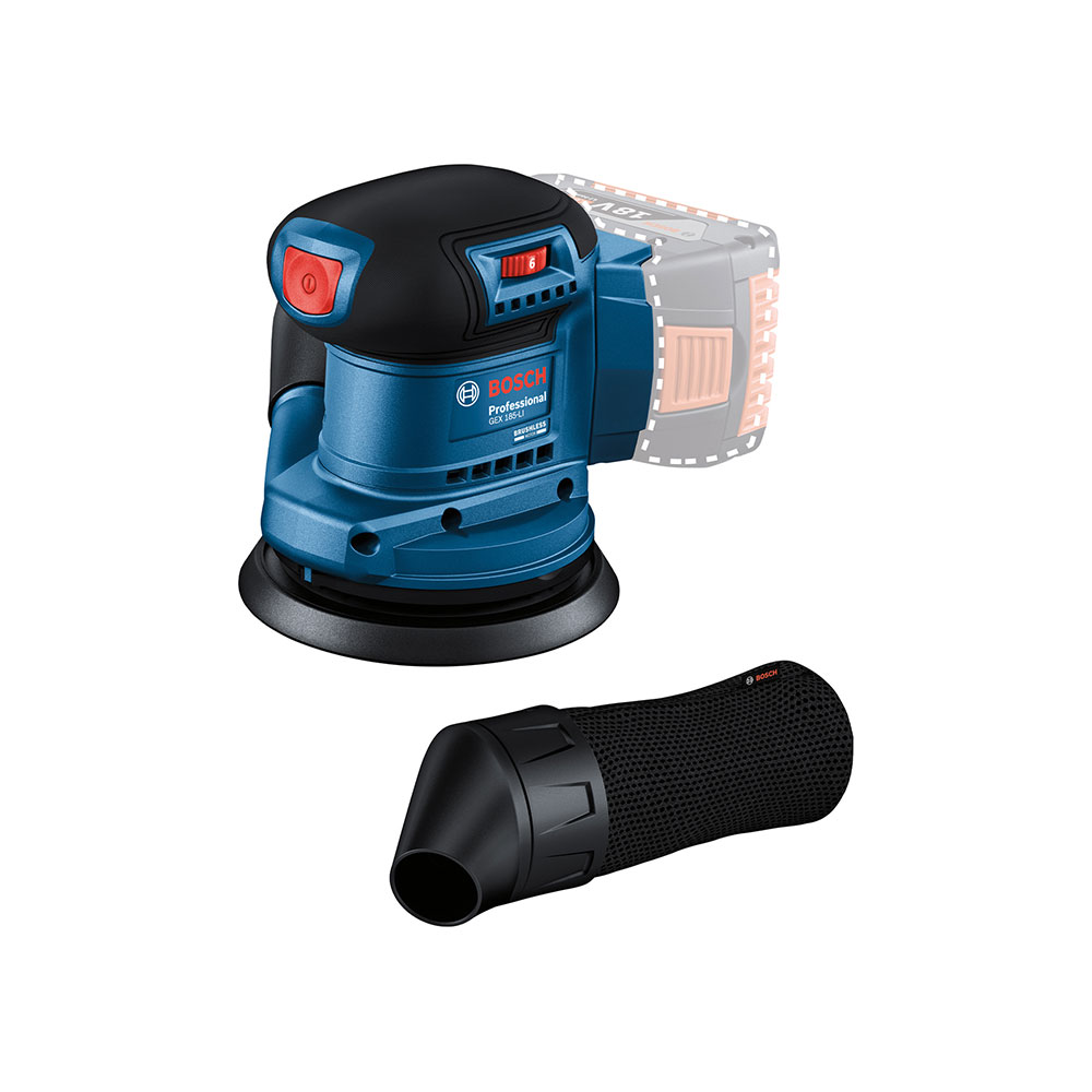 BOSCH aku ekscentarska brusilica GEX 185-LI 18V bez baterije