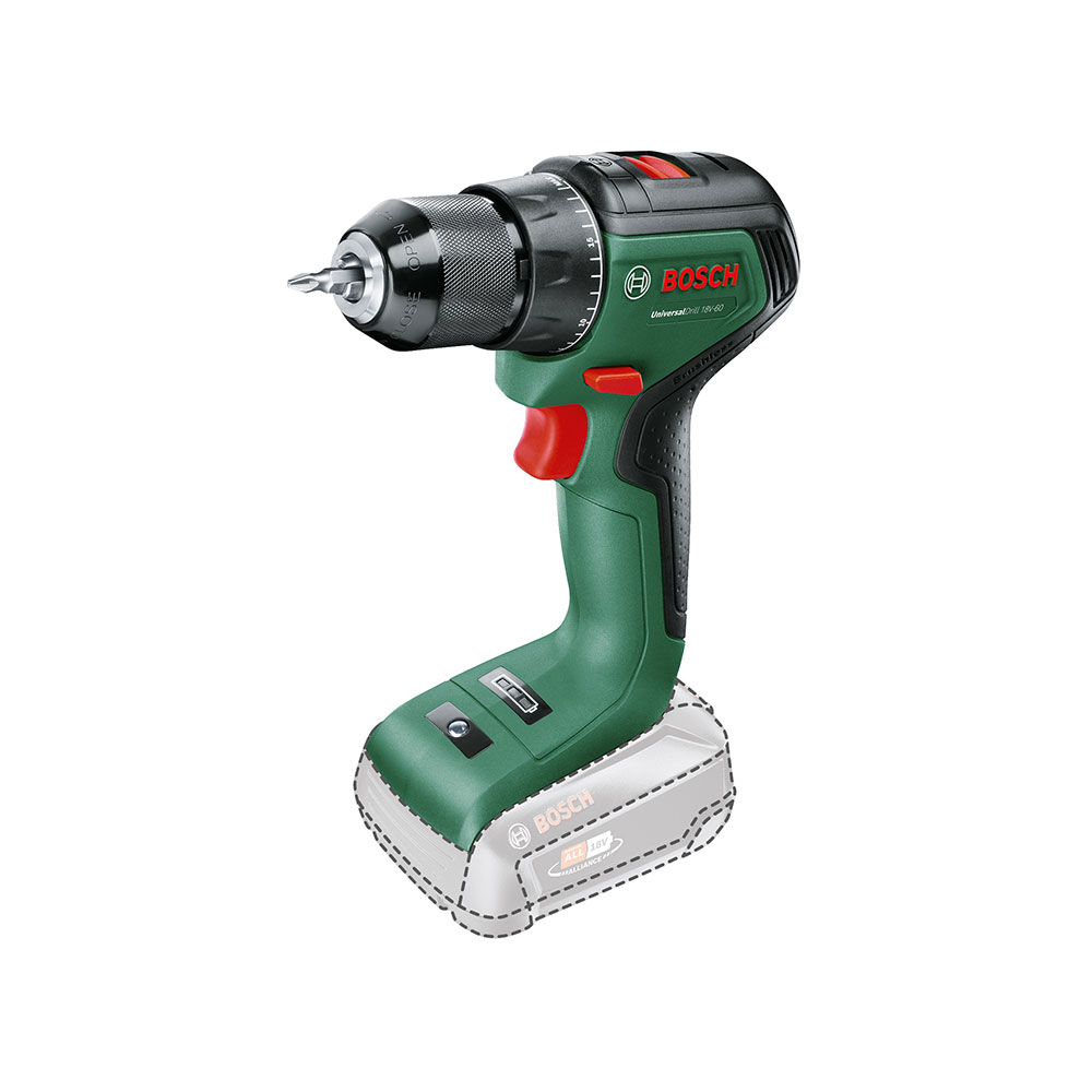 BOSCH aku bušilica-odvijač UniversalDrill 18V-60 18V bez baterije