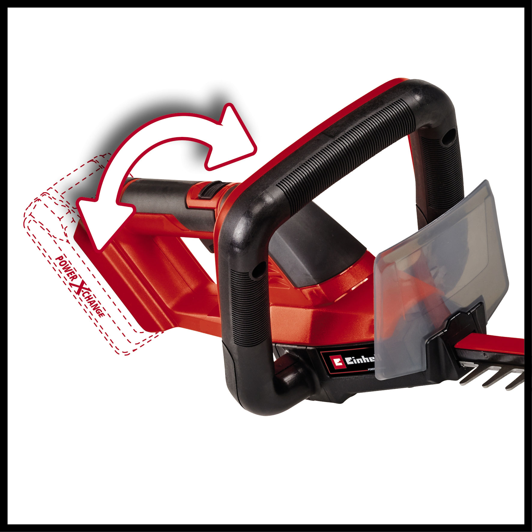 EINHELL aku škare za živicu GC-CH 18/50 Li PXC 18V bez baterije - Slika 2