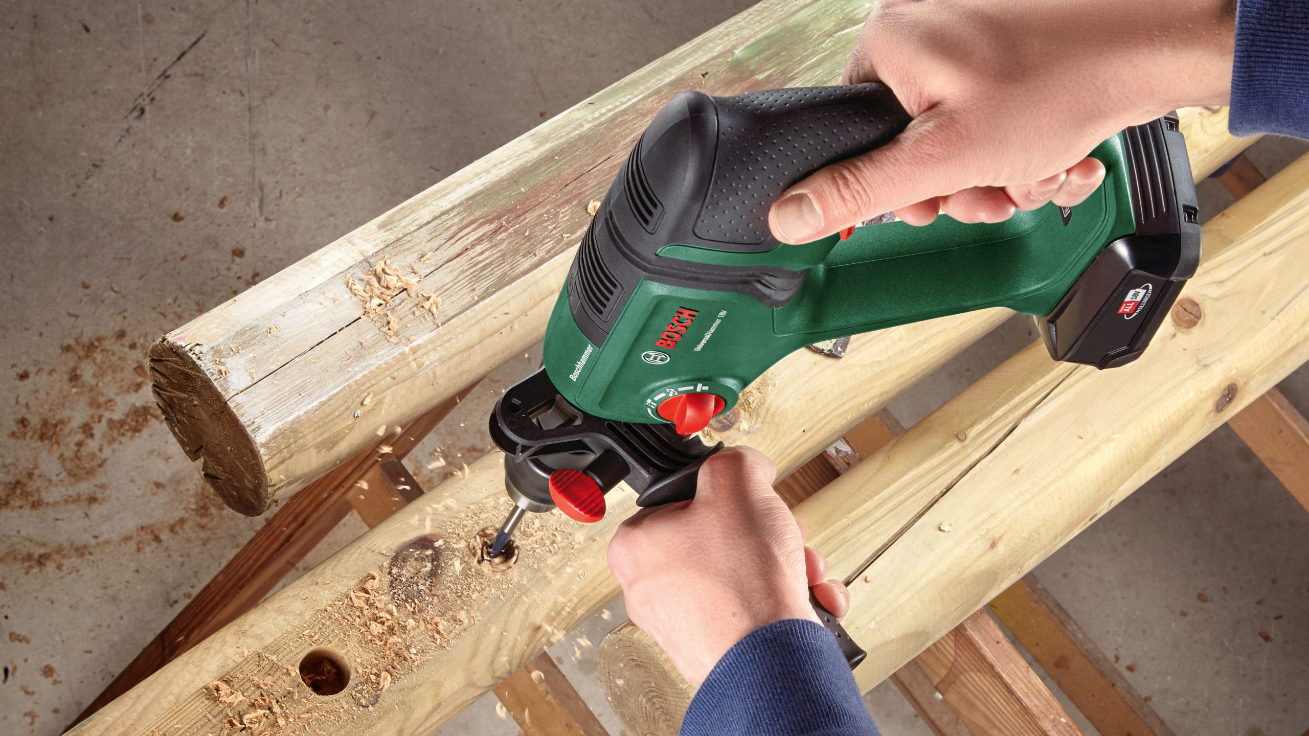 BOSCH aku bušaći čekić UniversalHammer 18V bez baterije - Slika 7