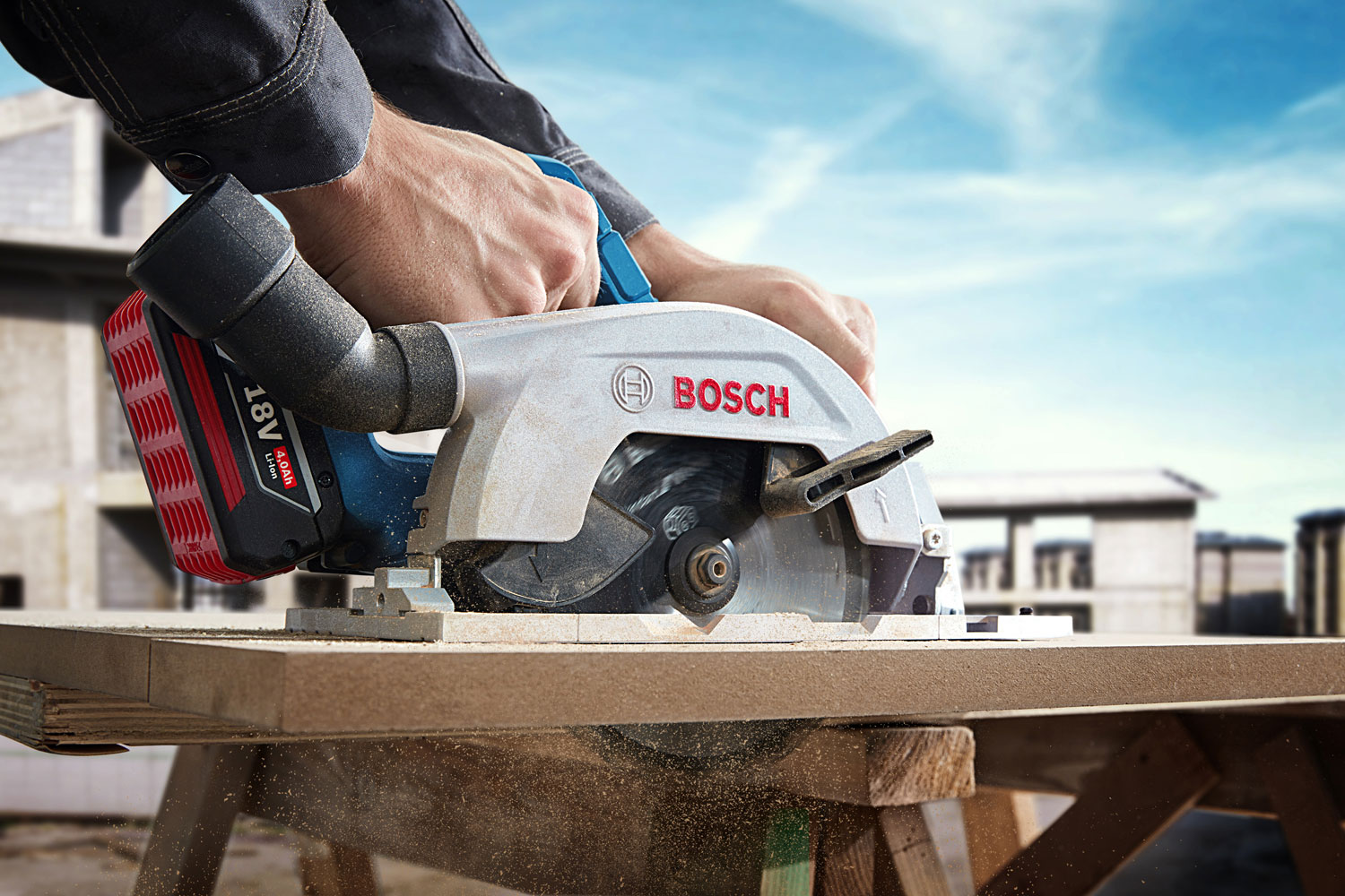BOSCH aku ručna kružna pila GKS 185-LI 18V bez baterije - Slika 3
