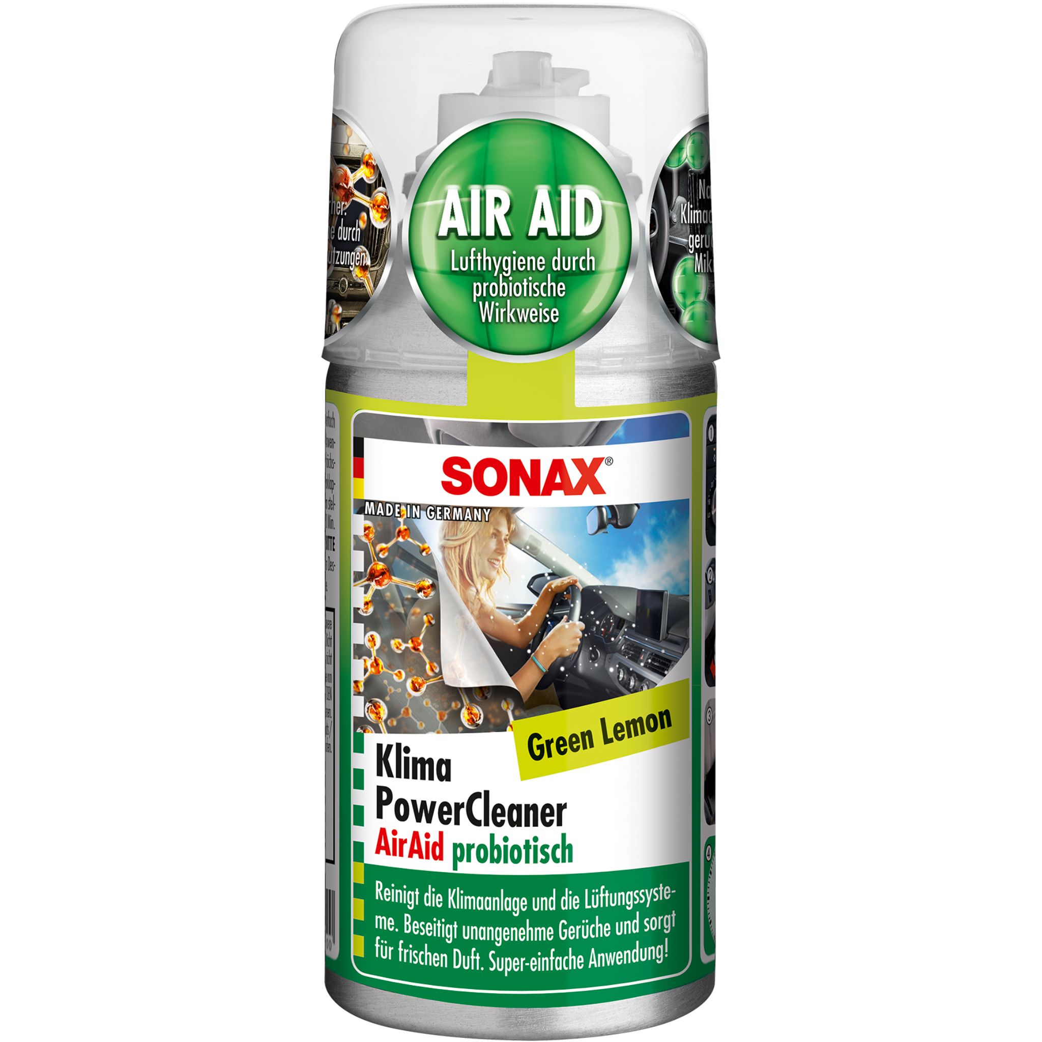 SONAX sredstvo za čišćenje klime green lemon 100 ml