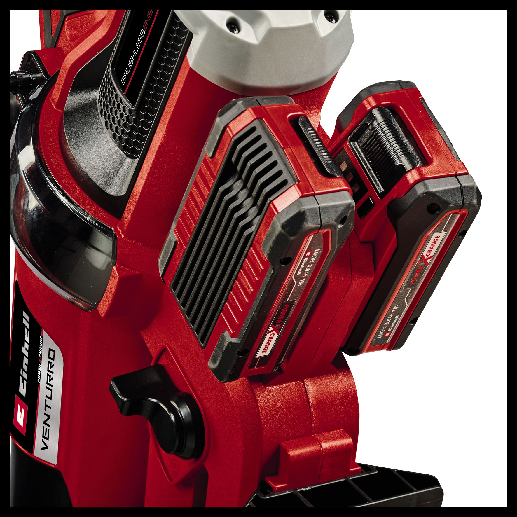 EINHELL aku usisavač-puhač-drobilica za lišće VENTURRO 36/240 PXC 18+18V bez baterije - Slika 2