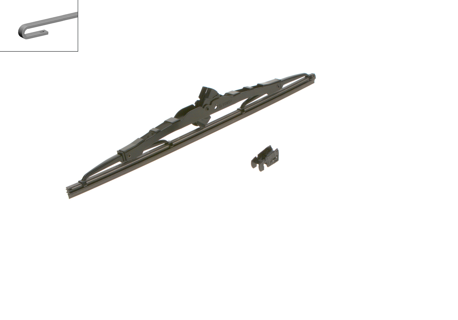 BOSCH metlica brisača 340 U TWIN 340 mm, 1 kom - Slika 2