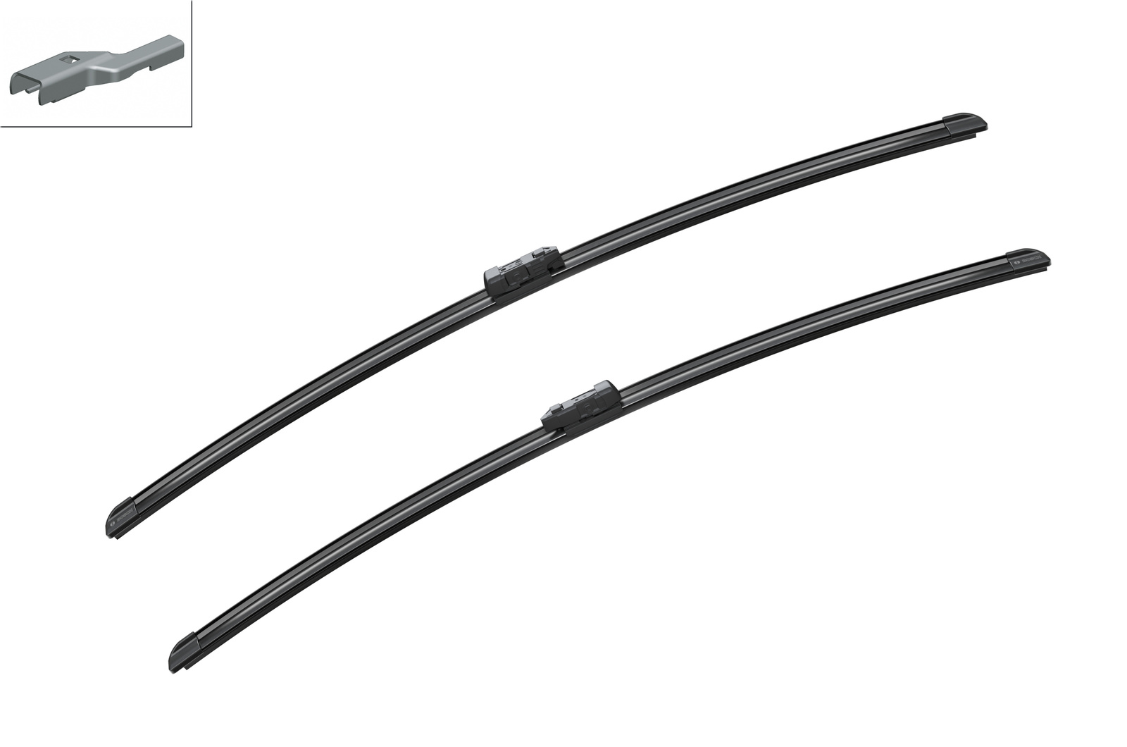BOSCH metlice brisača A 640 S AEROTWIN 725/725 mm, 2 kom - Slika 2