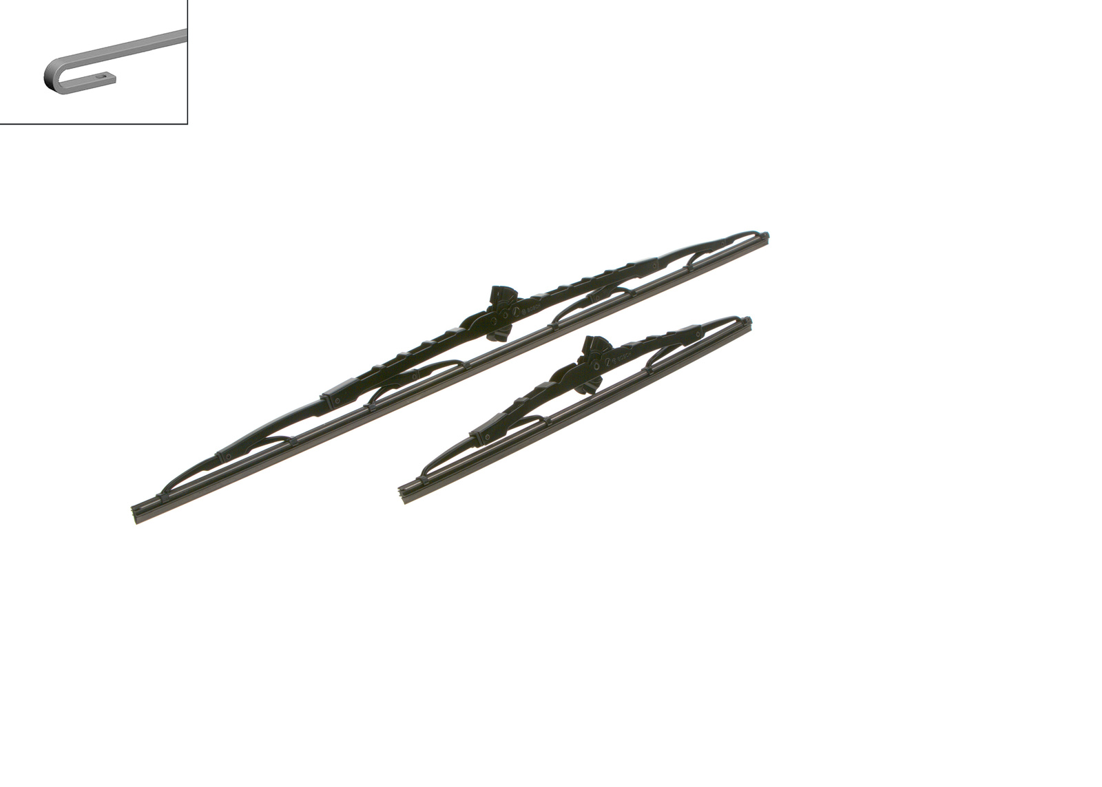 BOSCH metlice brisača 605 TWIN 600/340 mm, 2 kom - Slika 2