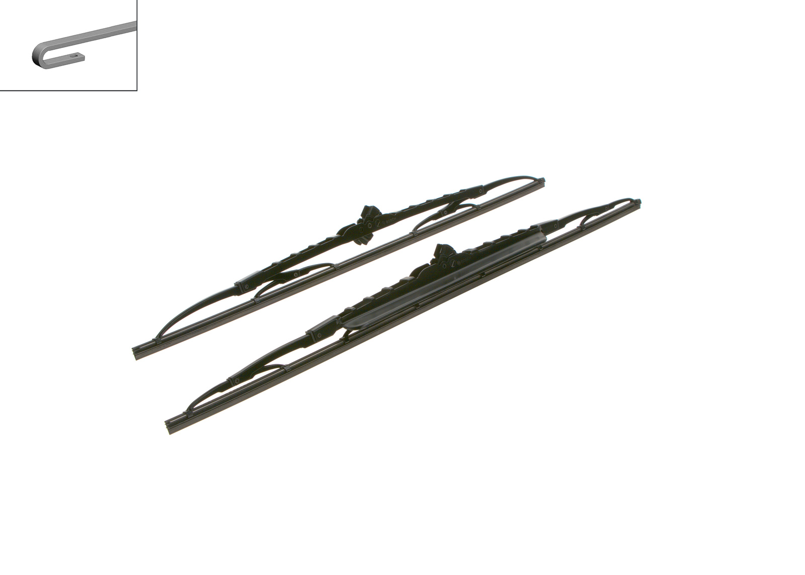 BOSCH metlice brisača 611 S TWIN SPOILER 600/530 mm, 2 kom - Slika 2