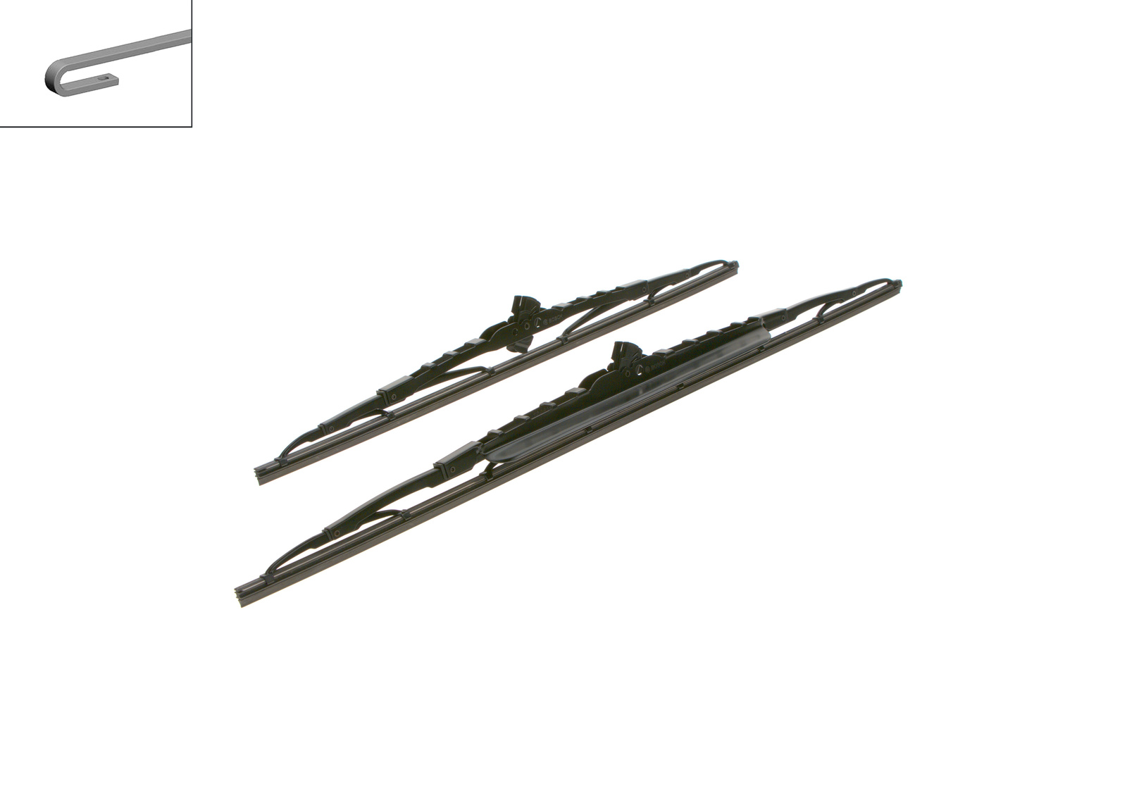 BOSCH metlice brisača 604 S TWIN SPOILER 600/450 mm, 2 kom - Slika 2