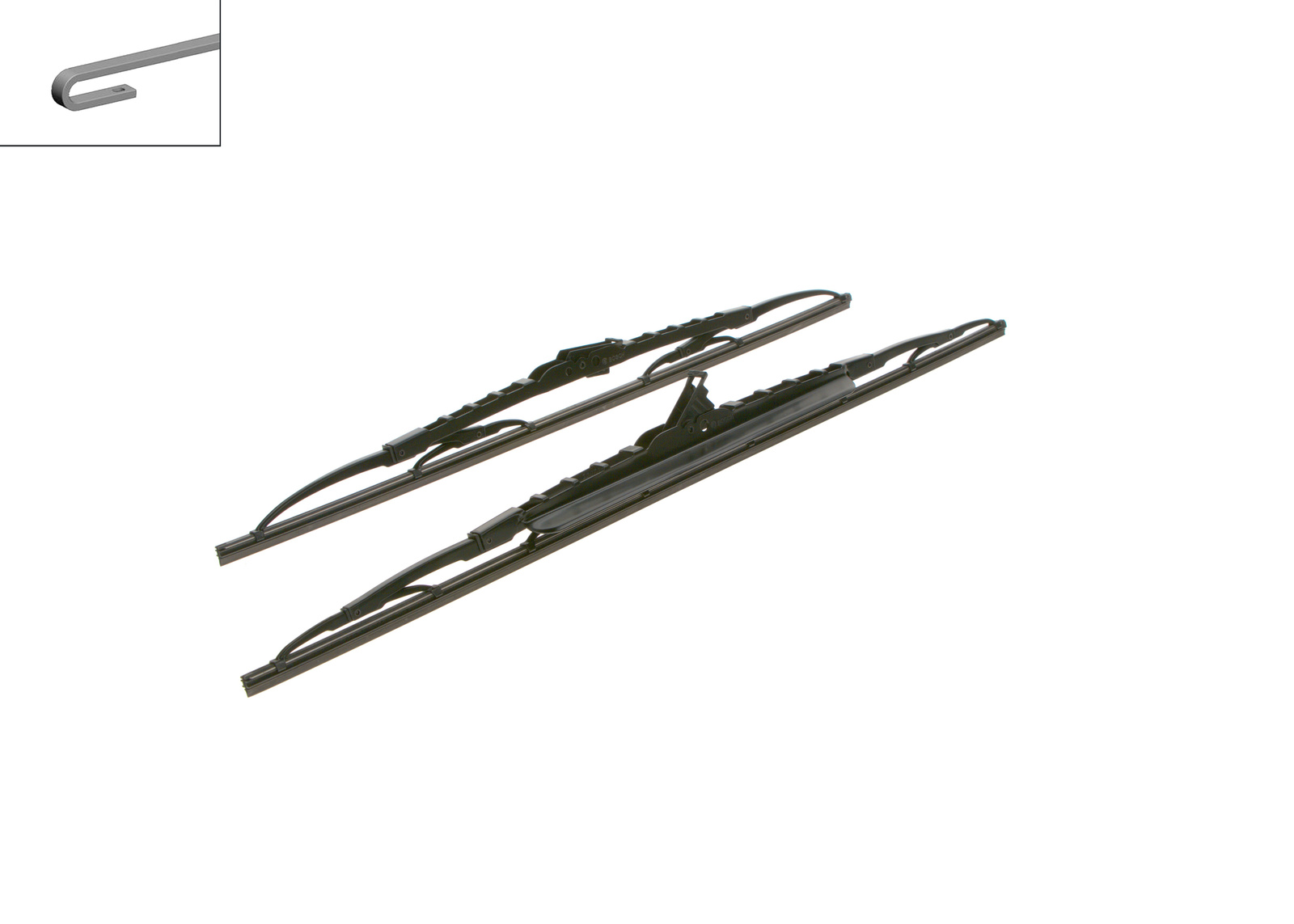 BOSCH metlice brisača 606 S TWIN SPOILER 600/500 mm, 2 kom - Slika 2