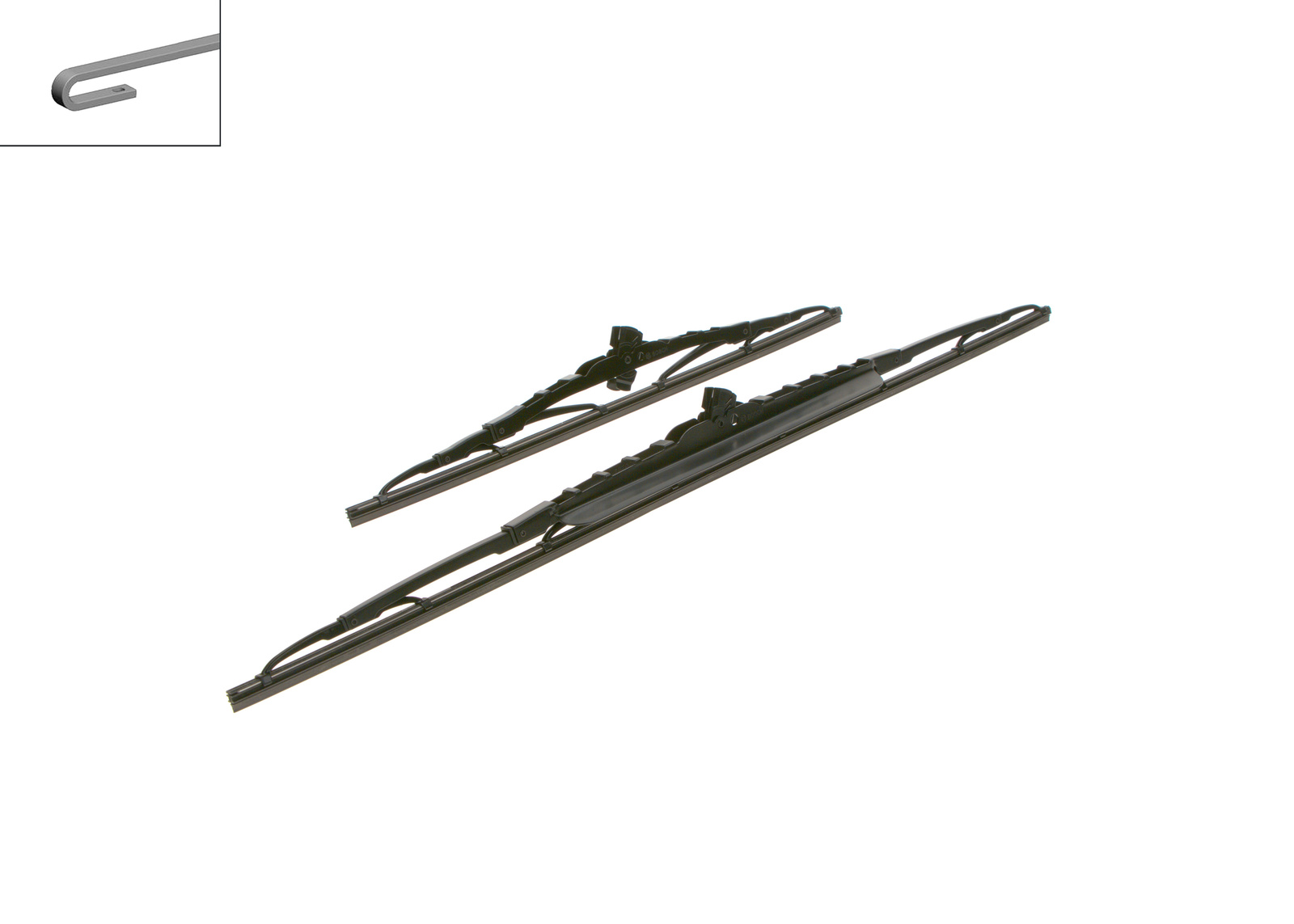 BOSCH metlice brisača 653 S TWIN SPOILER 650/400 mm, 2 kom - Slika 2
