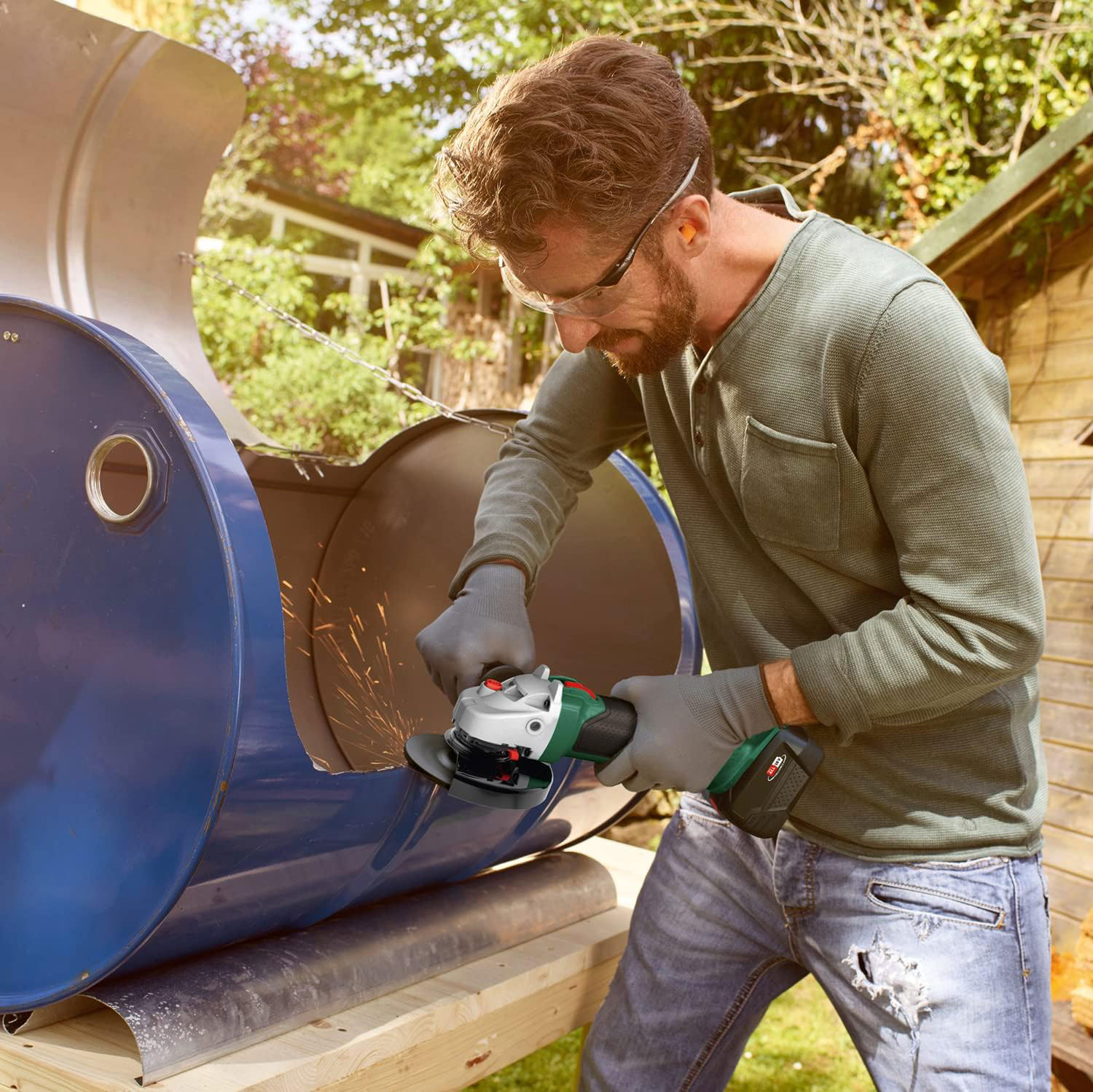 BOSCH aku kutna brusilica AdvancedGrind 18V-80 18V bez baterije - Slika 3