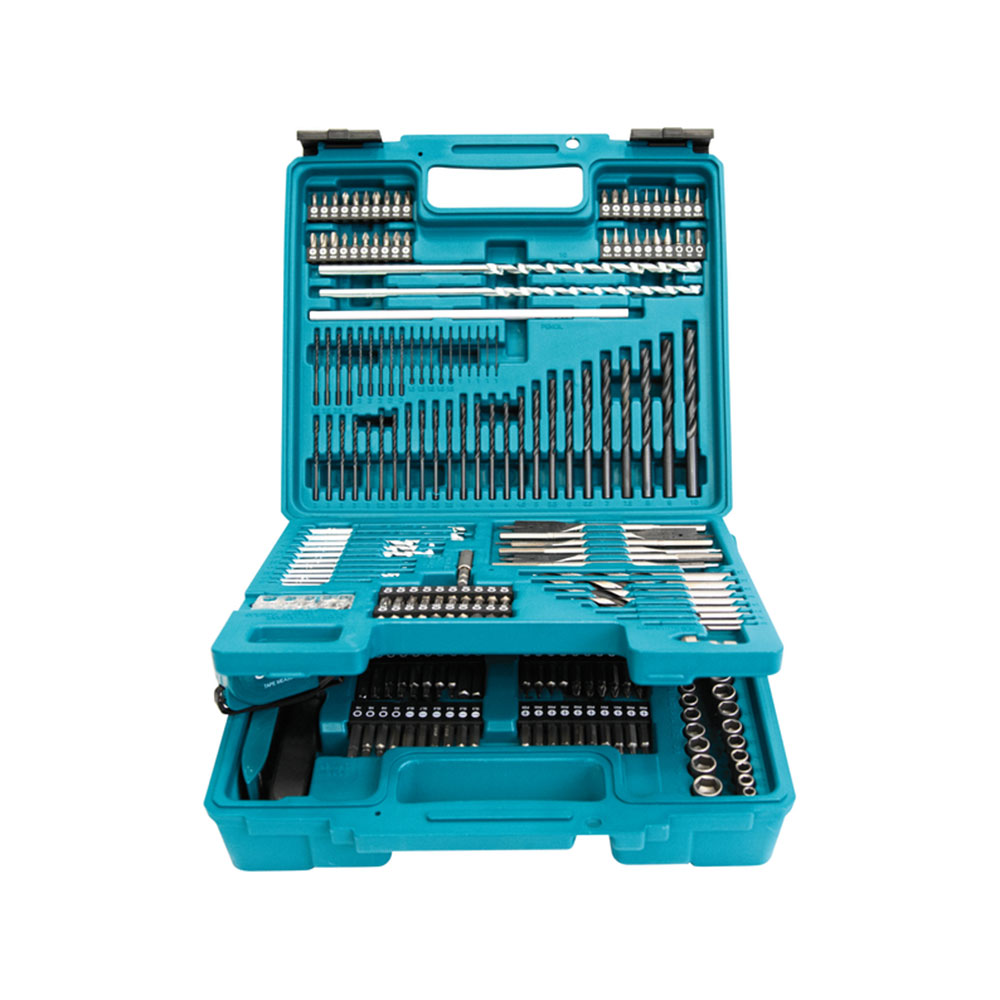 MAKITA set bitova, nasadnih ključeva i svrdala 212-dijelni E-06270