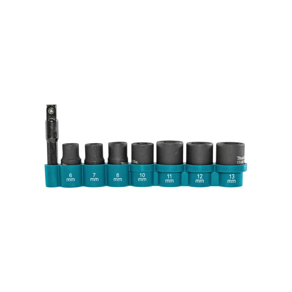 MAKITA set udarnih nasadnih ključeva s adapterom 1/4" 8-dijelni E-12289