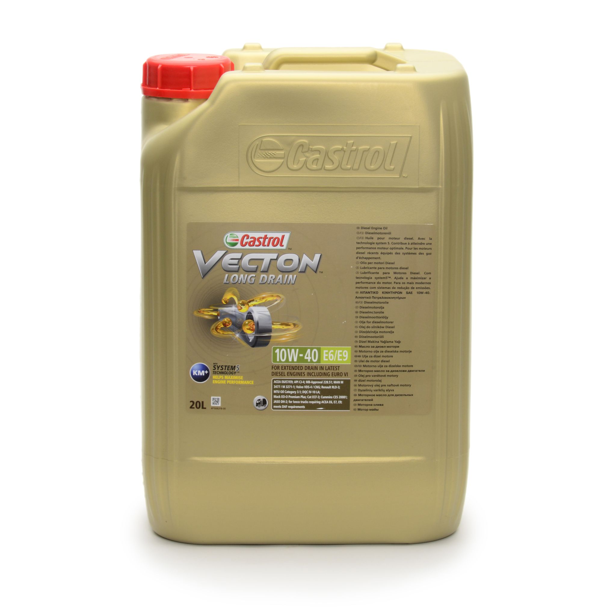 CASTROL ulje VECTON LONG DRAIN LOW SAPS E6/E9 10W-40 20/1