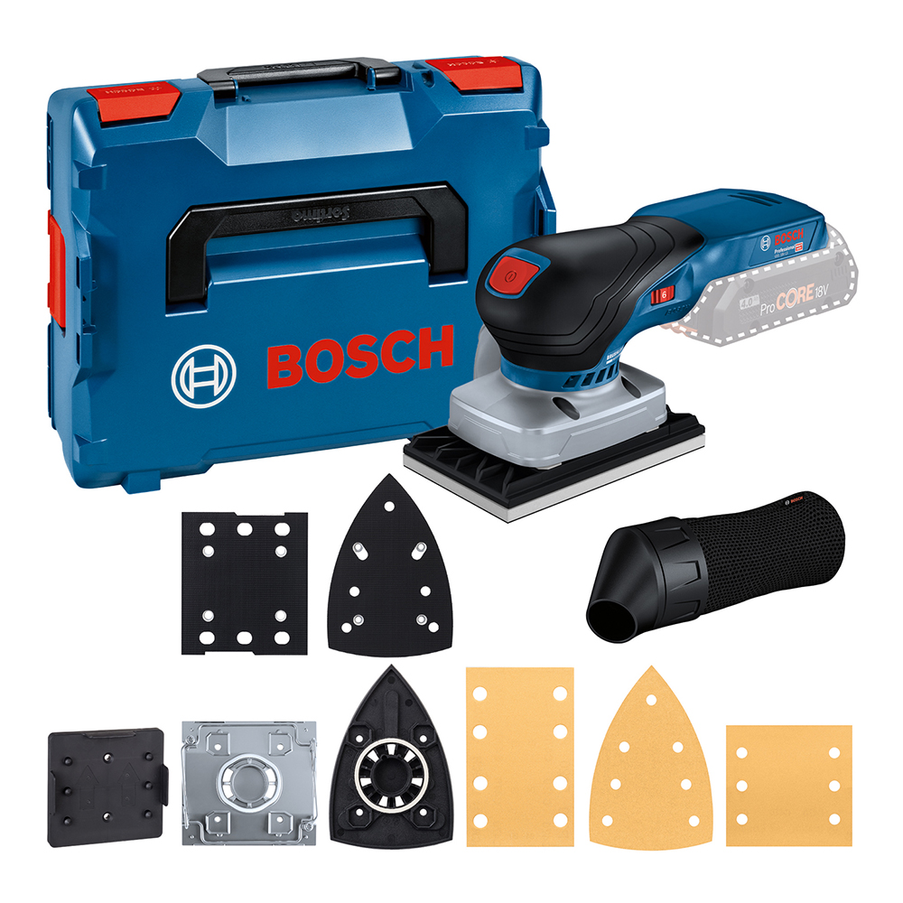 BOSCH aku vibracijska brusilica GSS 18V-13 18V bez baterije L-Boxx