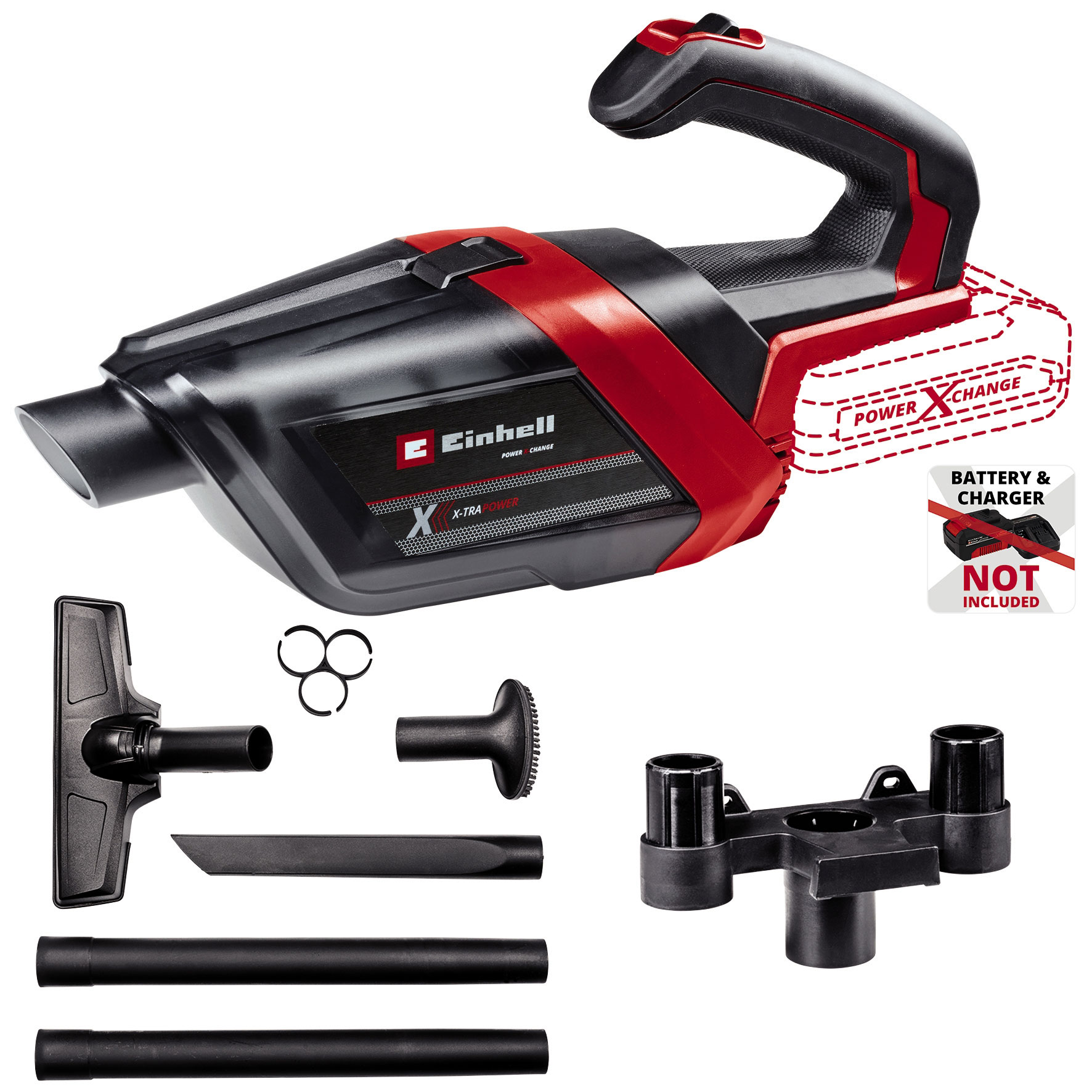EINHELL aku ručni usisavač TE-HV 18/06 Li PXC 18V bez baterije - Slika 2