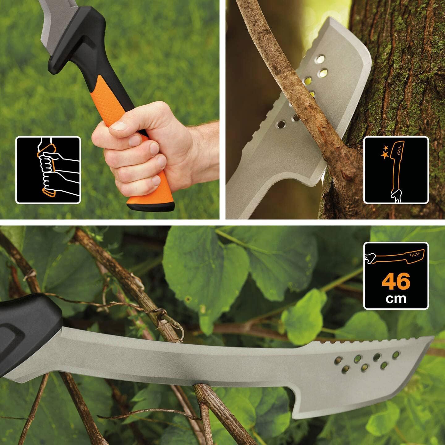 FISKARS mačeta/sjekira 805 mm CL-581 1051236 - Slika 3