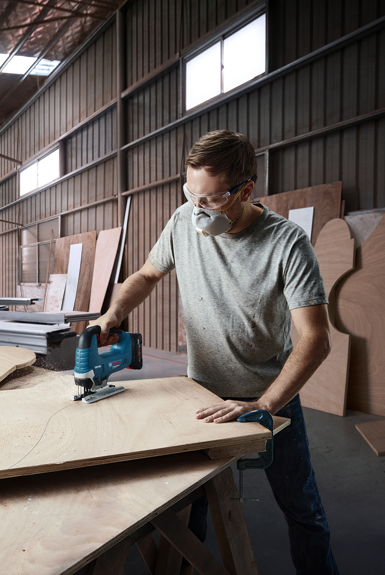 BOSCH aku ubodna pila GST 185-LI 18V 4,0Ah kovčeg - Slika 3