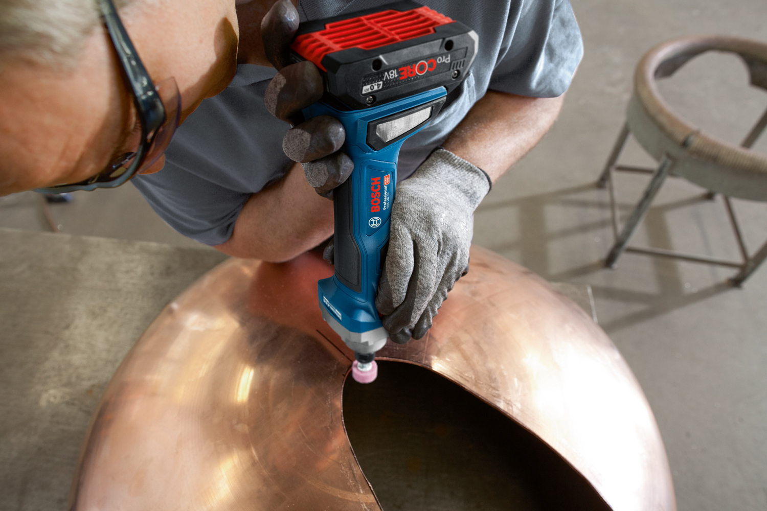 BOSCH aku ravna brusilica GGS 18V-20 18V bez baterije - Slika 3