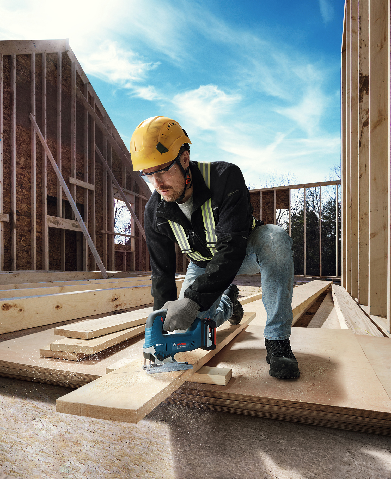 BOSCH aku ubodna pila GST 185-LI 18V 4,0Ah kovčeg - Slika 5