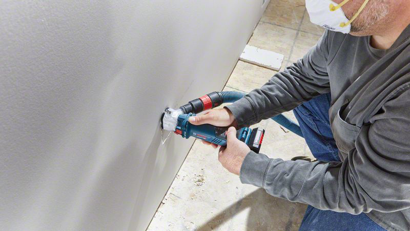 BOSCH aku pila za rezanje knaufa GCU 18V-30 18V bez baterije - Slika 5