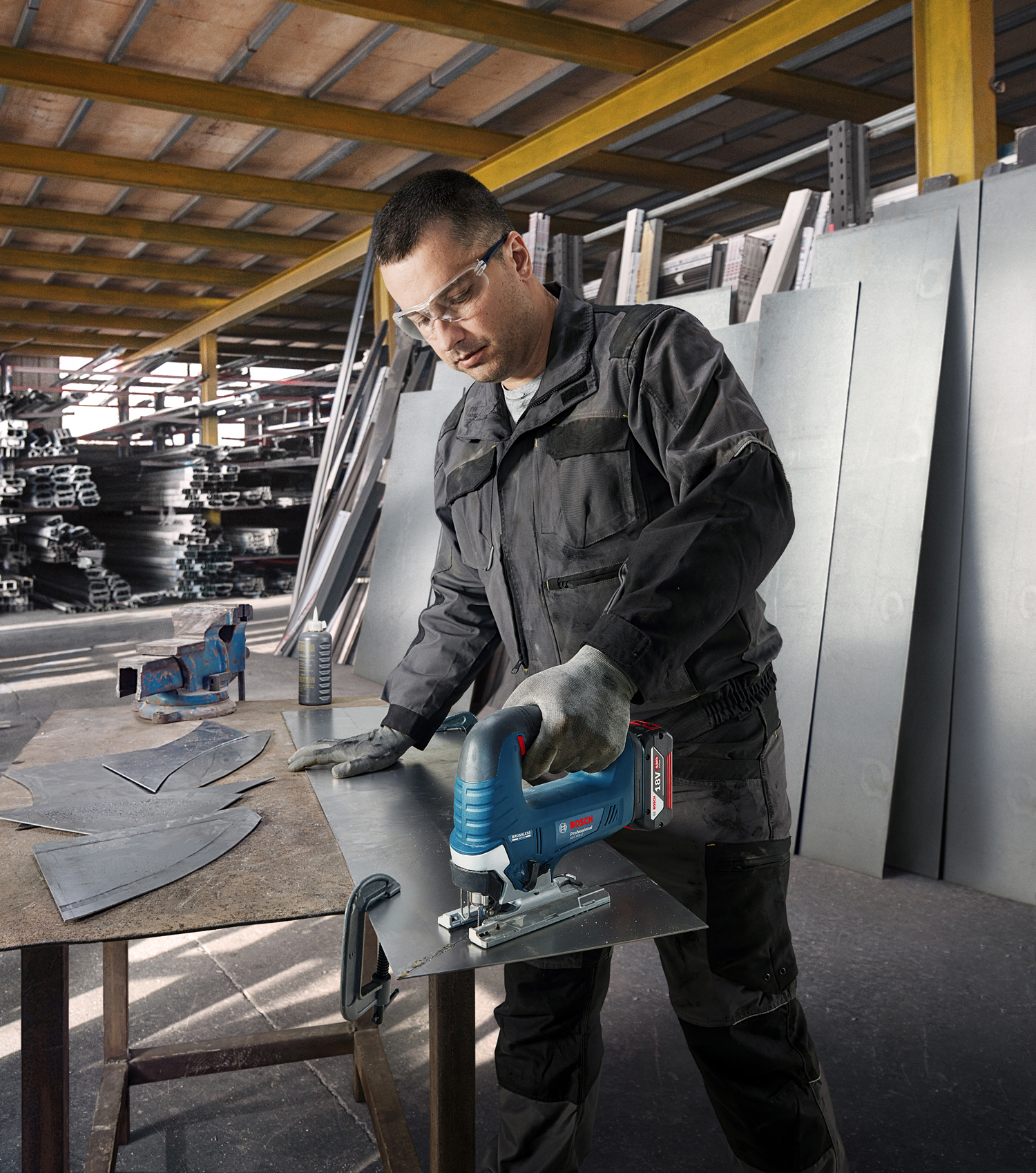 BOSCH aku ubodna pila GST 185-LI 18V 4,0Ah kovčeg - Slika 6