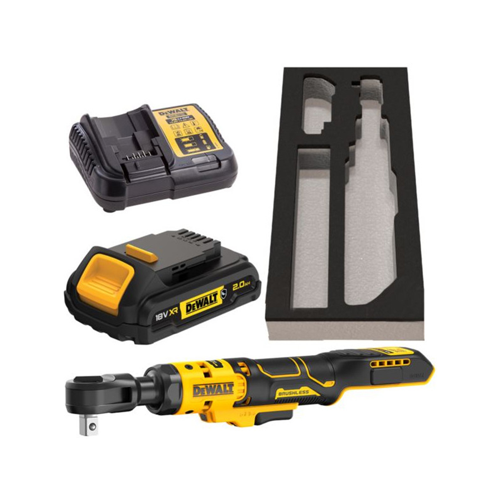 DEWALT aku račna 1/2" DCF512D1G-QW XR 18V 2,0Ah