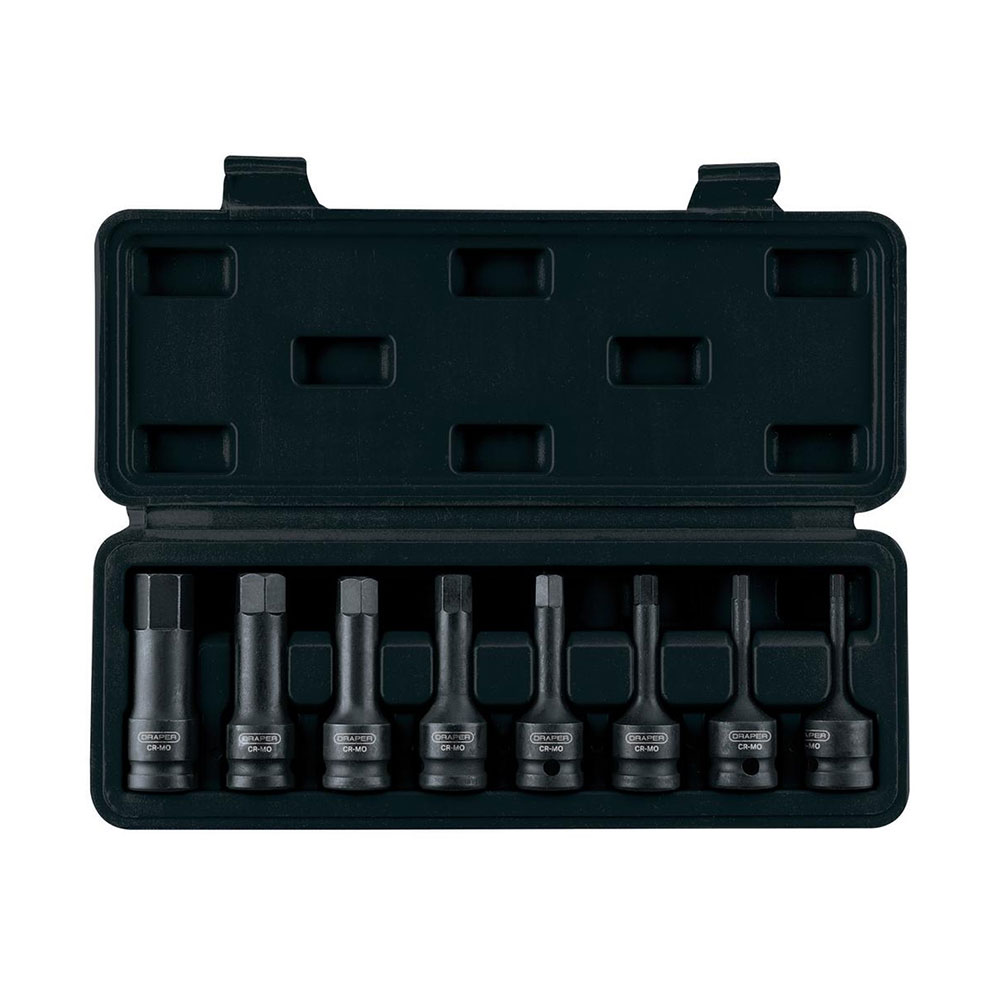 DRAPER set nasadnih imbus ključeva 1/2" 5-19 mm 8 dj. 26439-DRP