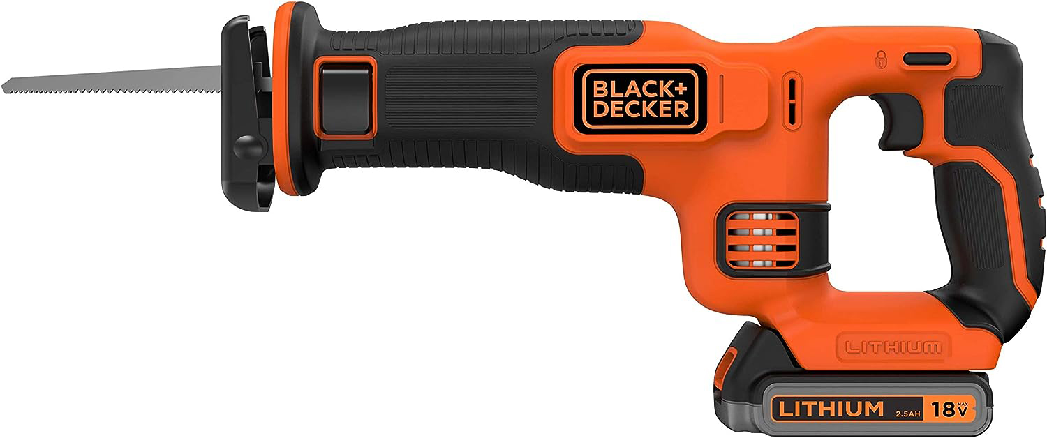 BLACK&DECKER aku sabljasta pila BDCR18M1QW 18V 4,0Ah - Slika 2