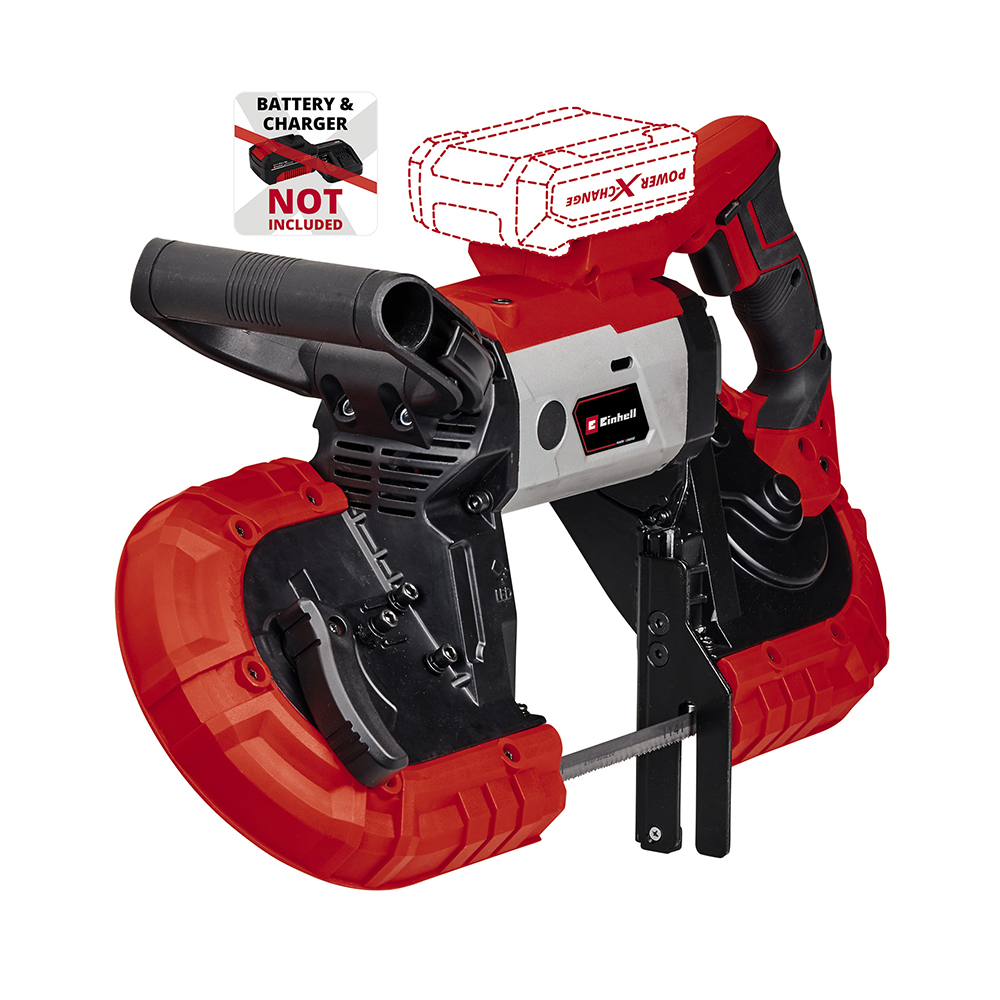 EINHELL aku tračna pila za metal TE-MB 18/127 Li PXC 18V bez baterije