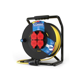 COMMEL kabelska motalica 30m 3x1,5 PVC heavy duty 200-367