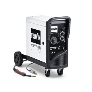 TELWIN aparat za zavarivanje MIG-MAG/FLUX/BRAZING/MMA/TIG DC inverter MAXIMA 230 SYNERGIC 230 220A