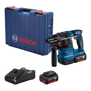 BOSCH aku bušaći čekić GBH 185-LI 2xAku 18V 4,0Ah kovčeg