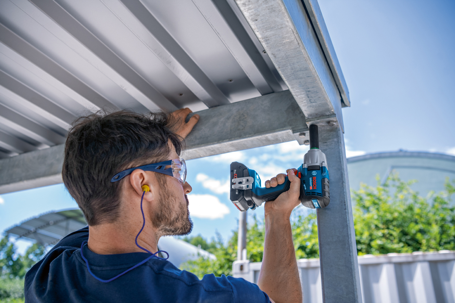 BOSCH aku udarni odvijač GDS 18V-450 PC 2xAku 18V 4,0Ah L-Boxx - Slika 2