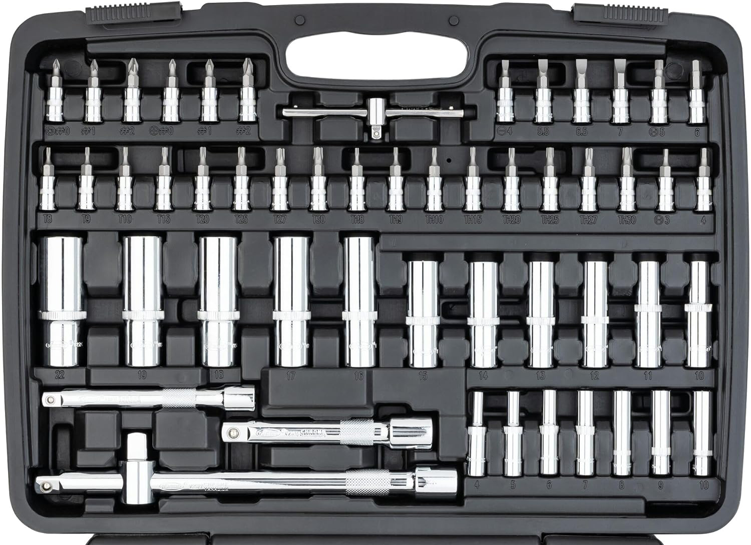 VIGOR set nasadnih ključeva 1/2" 1/4" 3/8" 172 dj. V2461-VOR - Slika 2