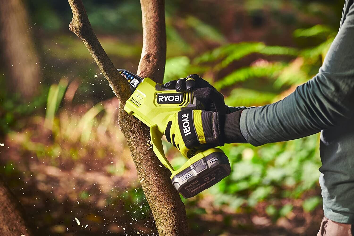 RYOBI aku lančana pila RY18PSX10A-120 18V 2,0Ah - Slika 4