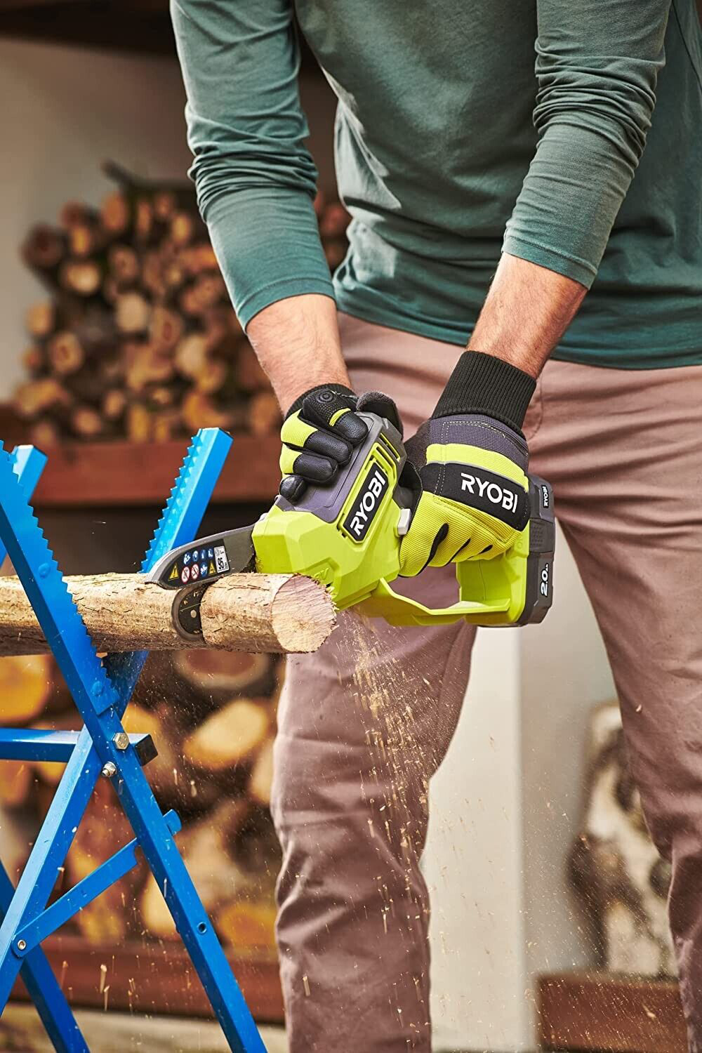 RYOBI aku lančana pila RY18PSX10A-120 18V 2,0Ah - Slika 5