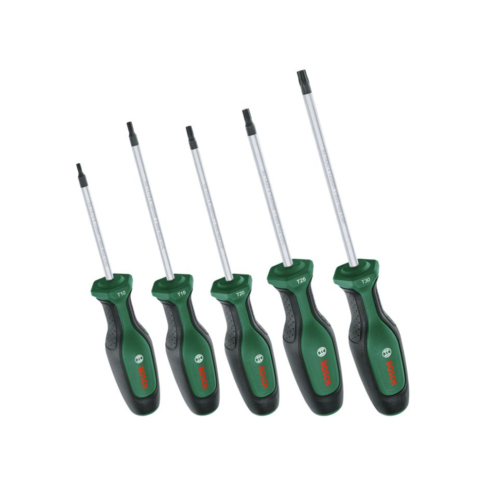 BOSCH set odvijača torx T10-T30 5-dijelni